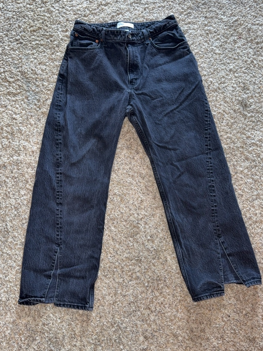 Abercrombie & Fitch Curve Love Black Jeans Women’s Size 31/12